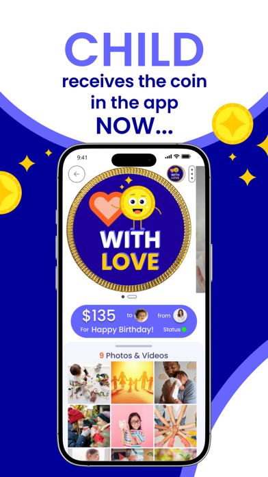 YoorKids: Gift to kids savings iPhone screenshot 6 - Finance app