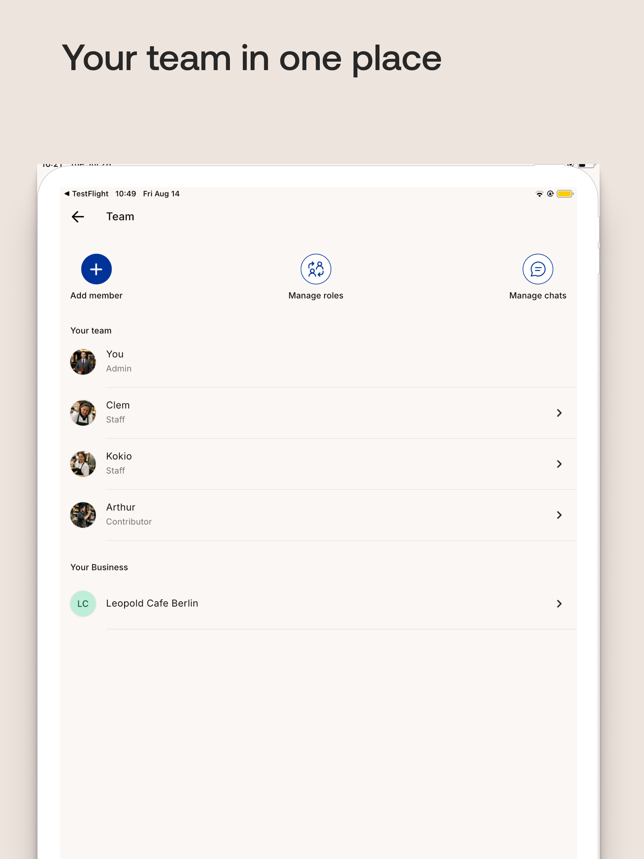 Clairmont Food Service screenshot 6