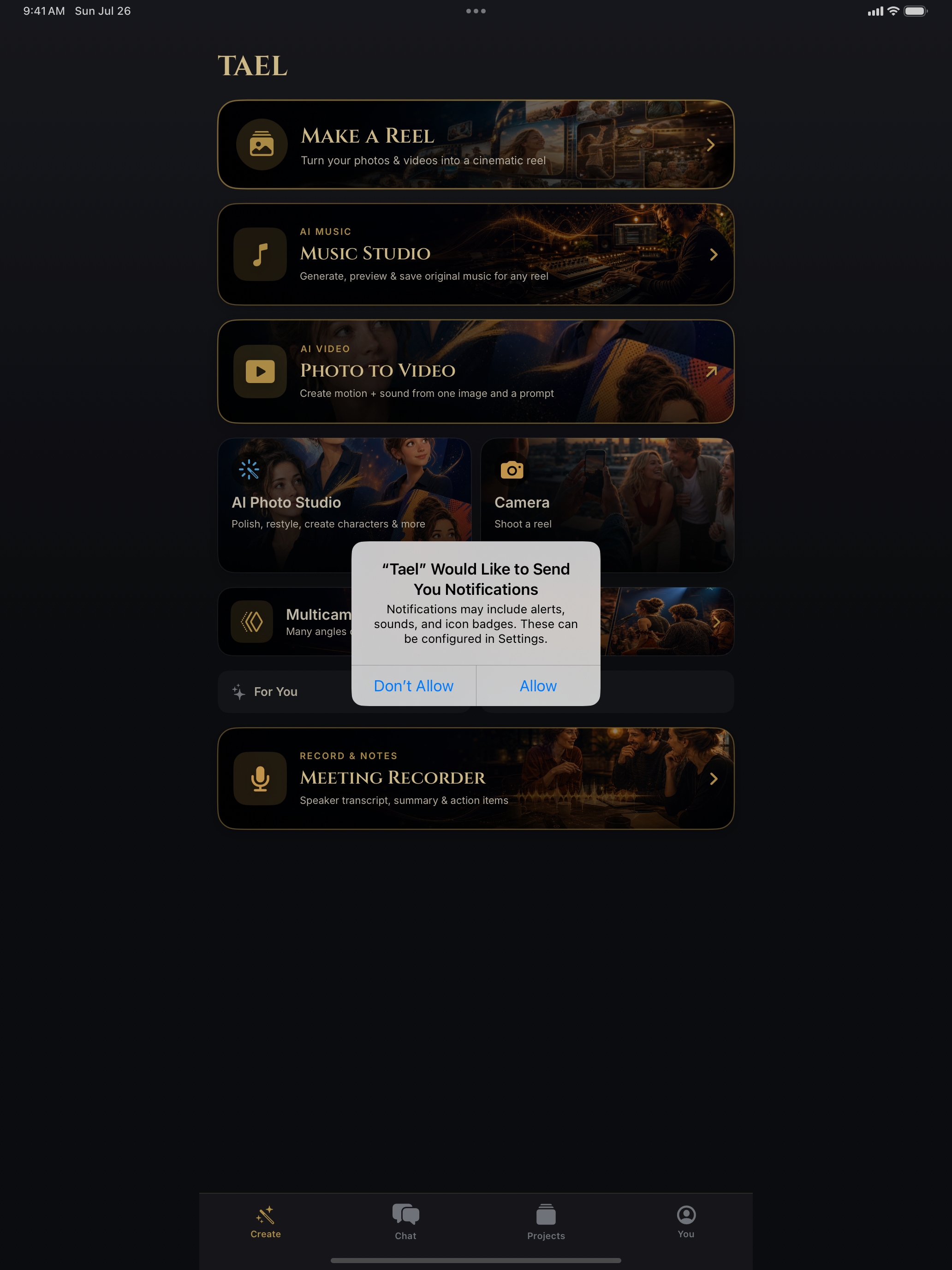Tael — Cinematic Video Maker screenshot 7
