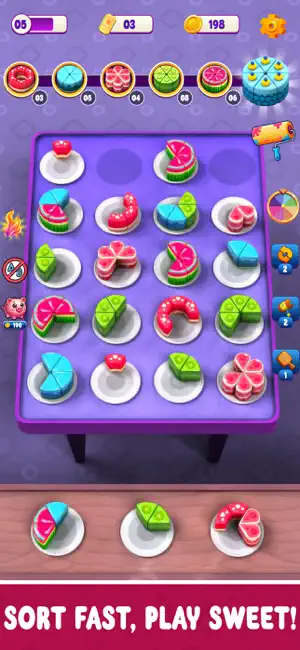 Cake Match:Puzzle Sort Game screenshot 3
