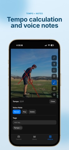 SwingDraw: Golf Swing Analyzer Screenshot 5 of 6