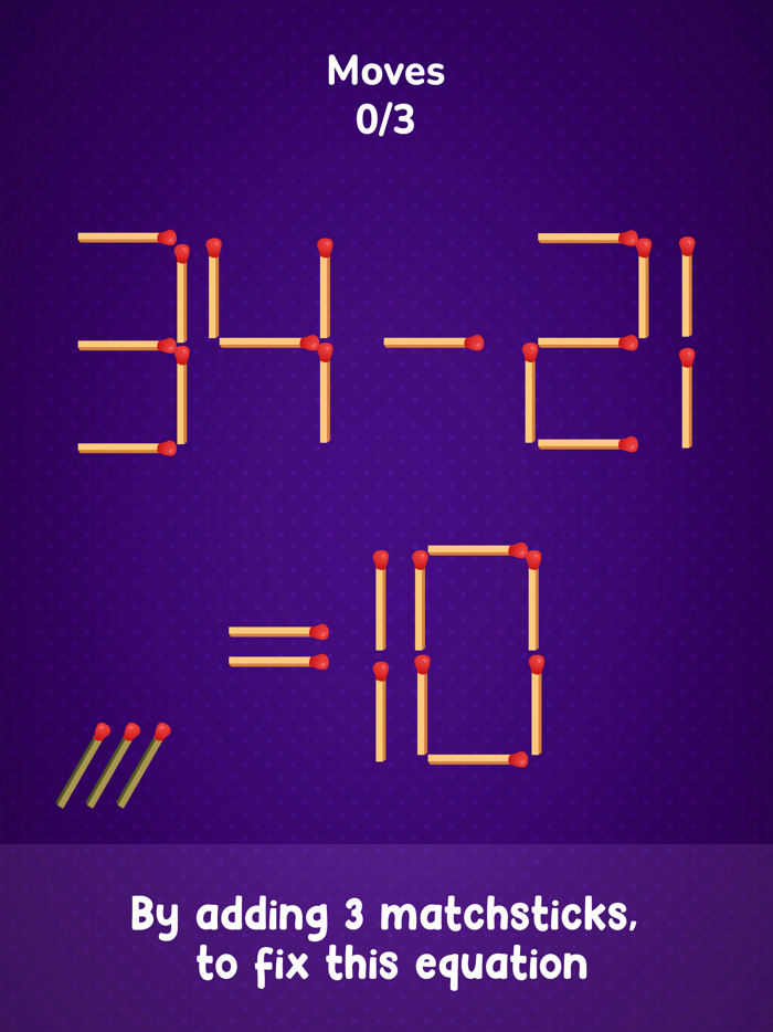 Math Sticks - Puzzle Games