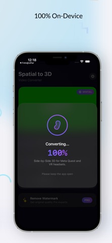 Spatial to 3D Video Converter Screenshot 5 of 5