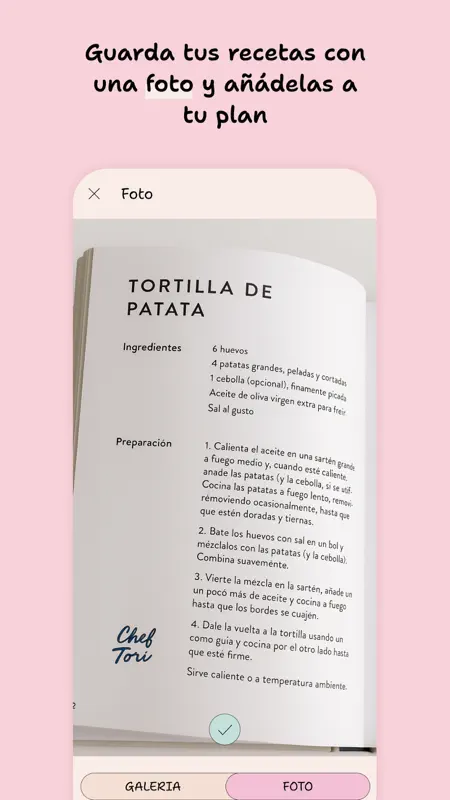 Planificador Menú Semanal screenshot 8 of 10