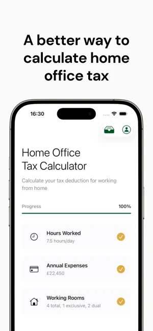 TaxMate: Home Office Tax screenshot 1