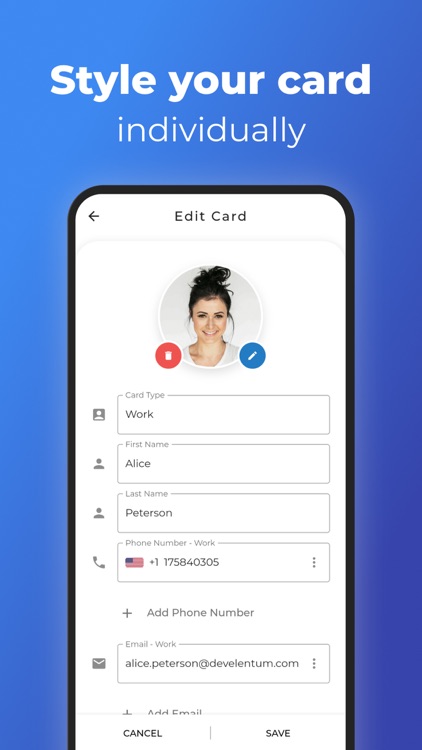Digital Business Card - Cardz screenshot-4