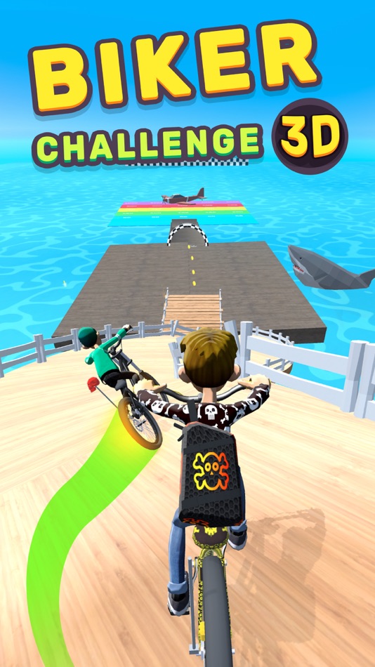 #8. Biker Challenge 3D (iOS) 来自: Yso Corp