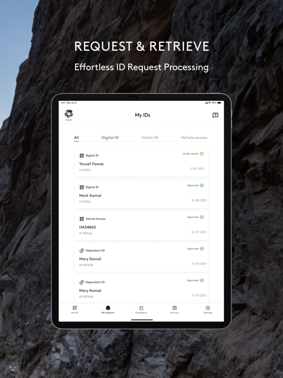 App screenshot