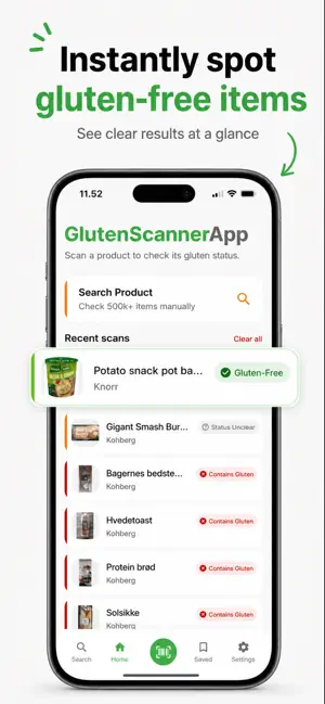 Gluten Free Ingredient Scanner screenshot 2