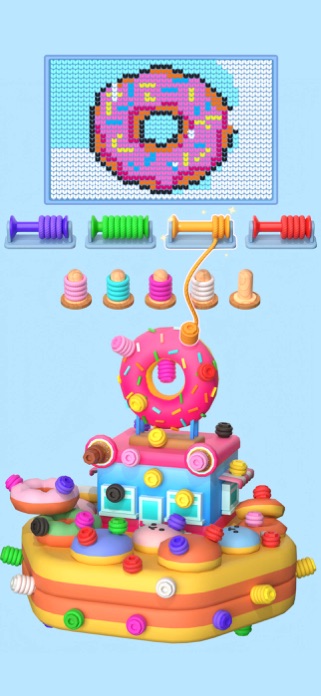 Wool Master 3D - Thread Sort Screenshot 6 of 10