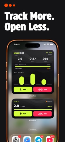 WalkRide：步行骑行追踪器 screenshot
