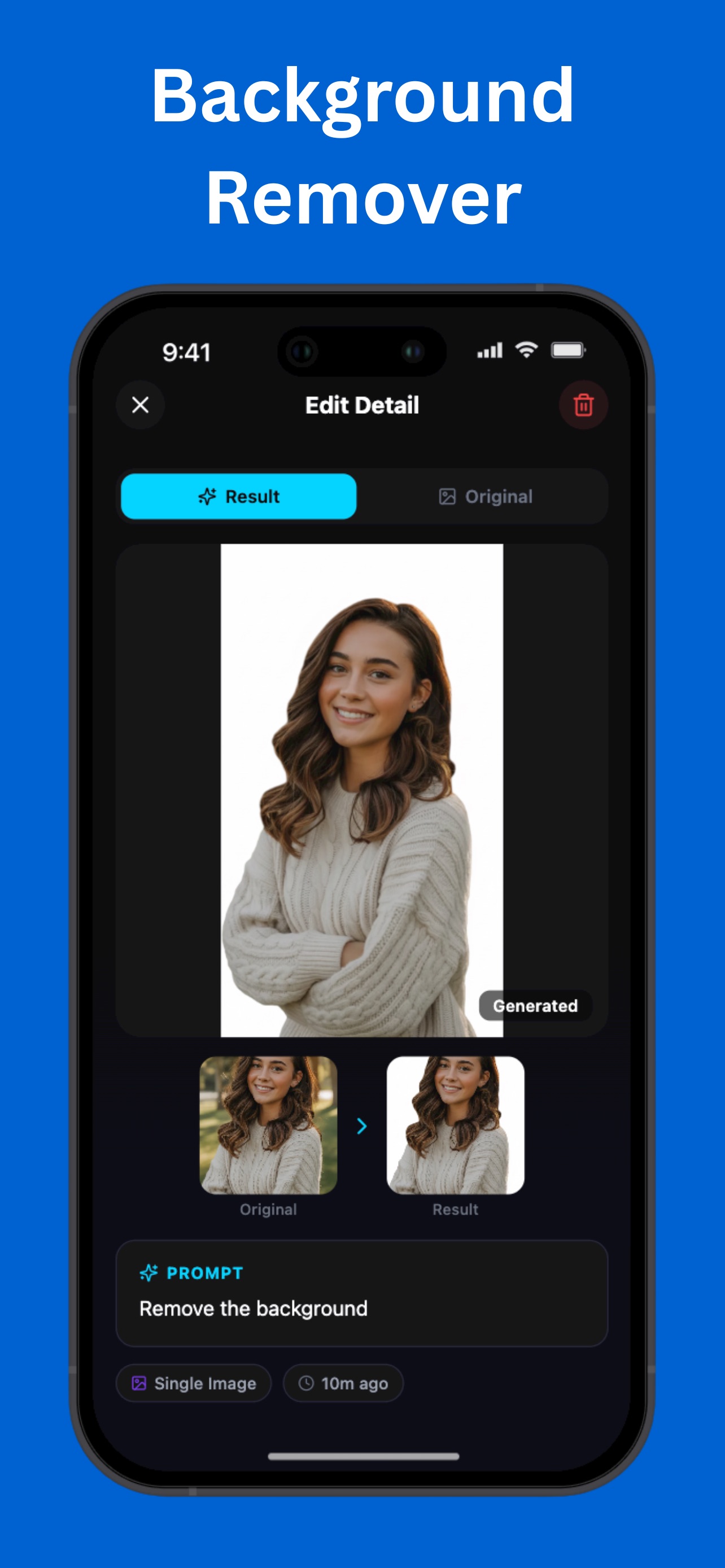 Screenshot 1 of PhotoPal AI - Photo Editor
