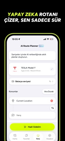 EVRoute AI: Şarj İstasyonları screenshot