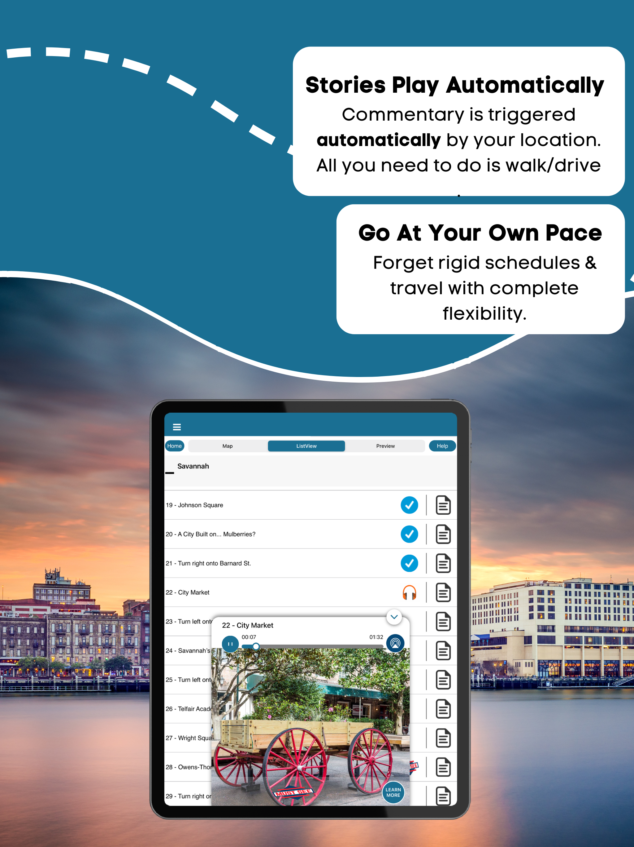 Savannah Walking Tour Guide