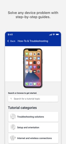 UScellular Protect iPhone screenshot