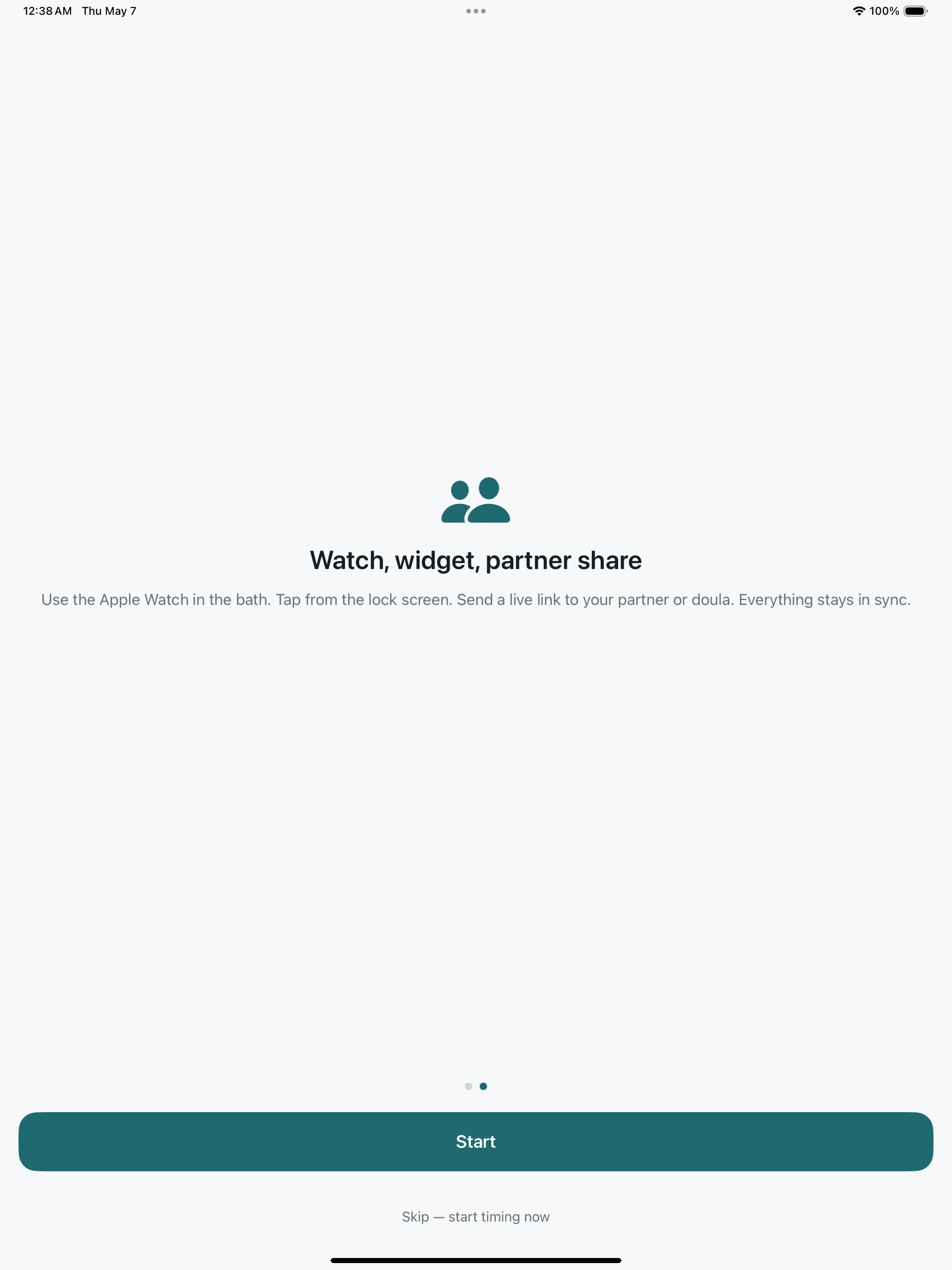 Contraction Timer by Nestling screenshot 11
