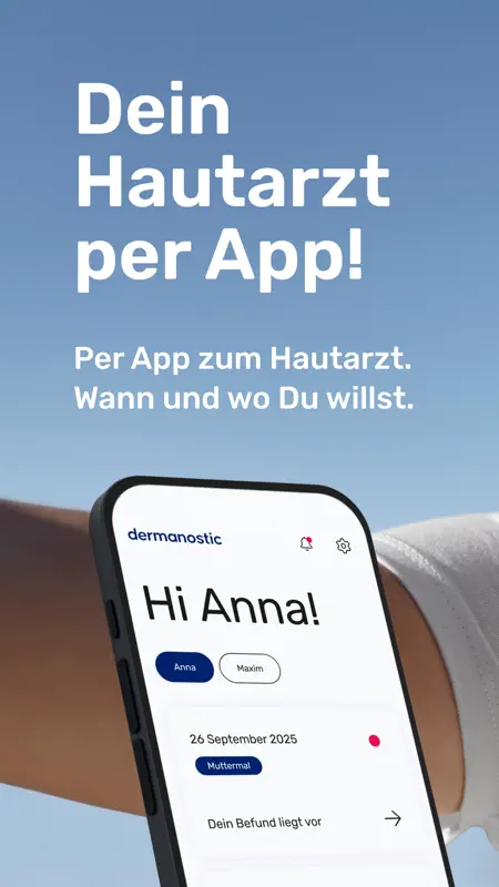 Hautarzt per App - dermanostic screenshot 1 of 8