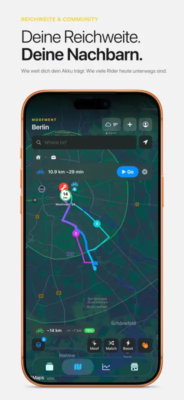 Moofment – für VanMoof-Fahrer screenshot 8 of 10