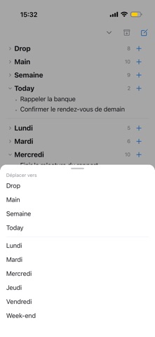 Vendredi iPhone screenshot