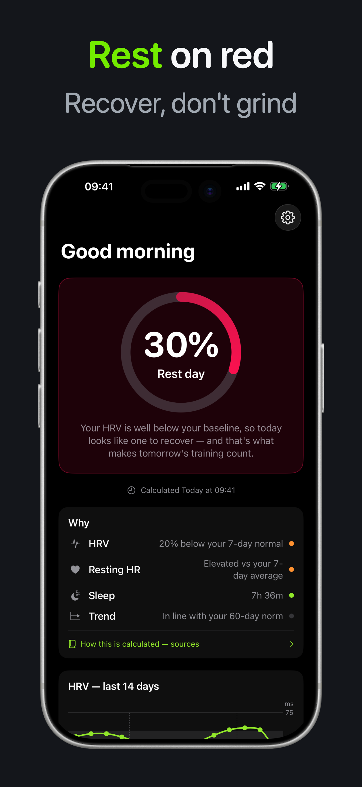 Ready2Run: HRV Recovery screenshot 4