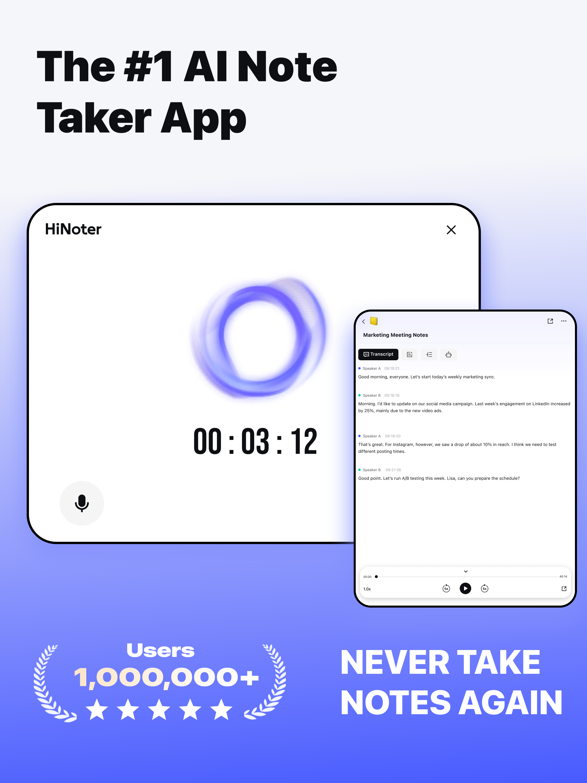 HiNoter - AI Note Taker screenshot 10