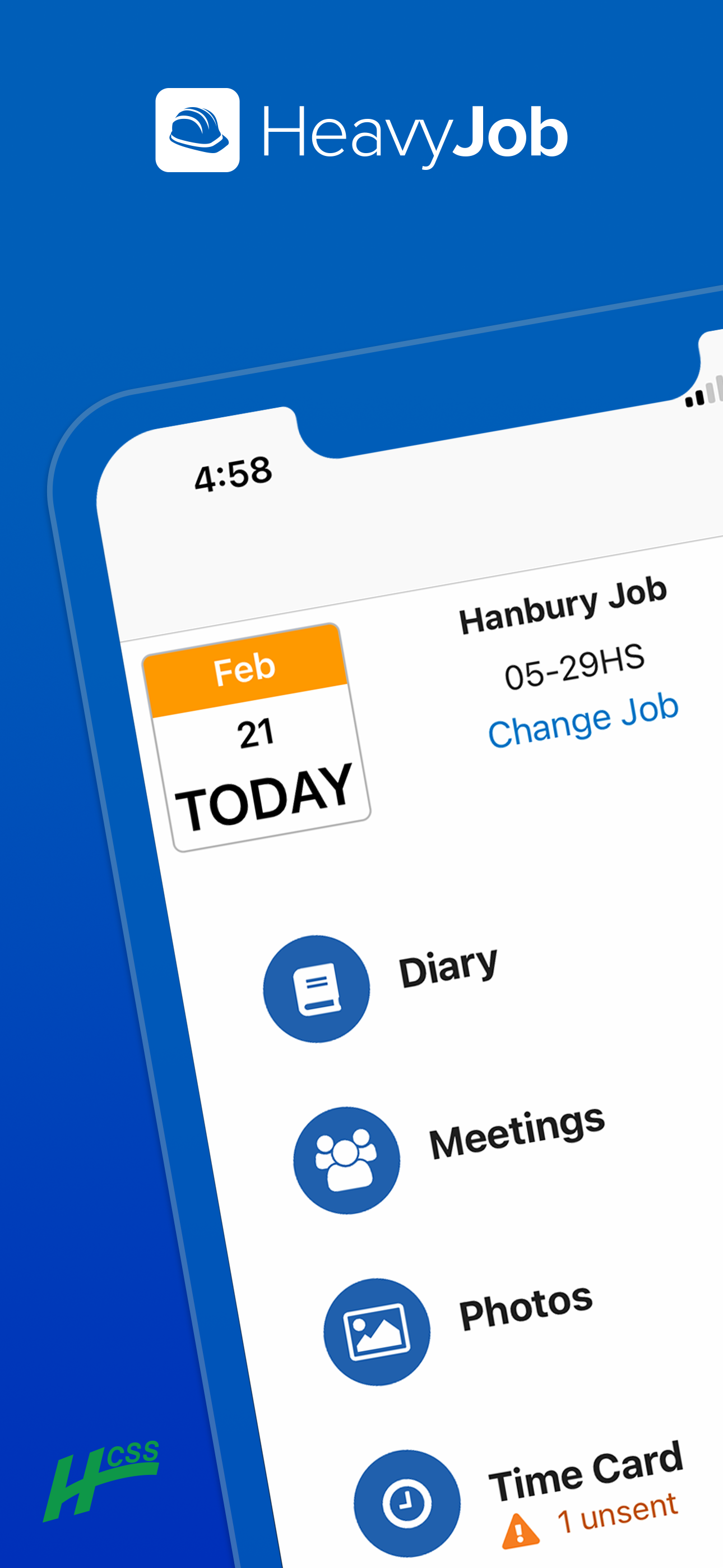 HCSS HeavyJob: Smart job sites