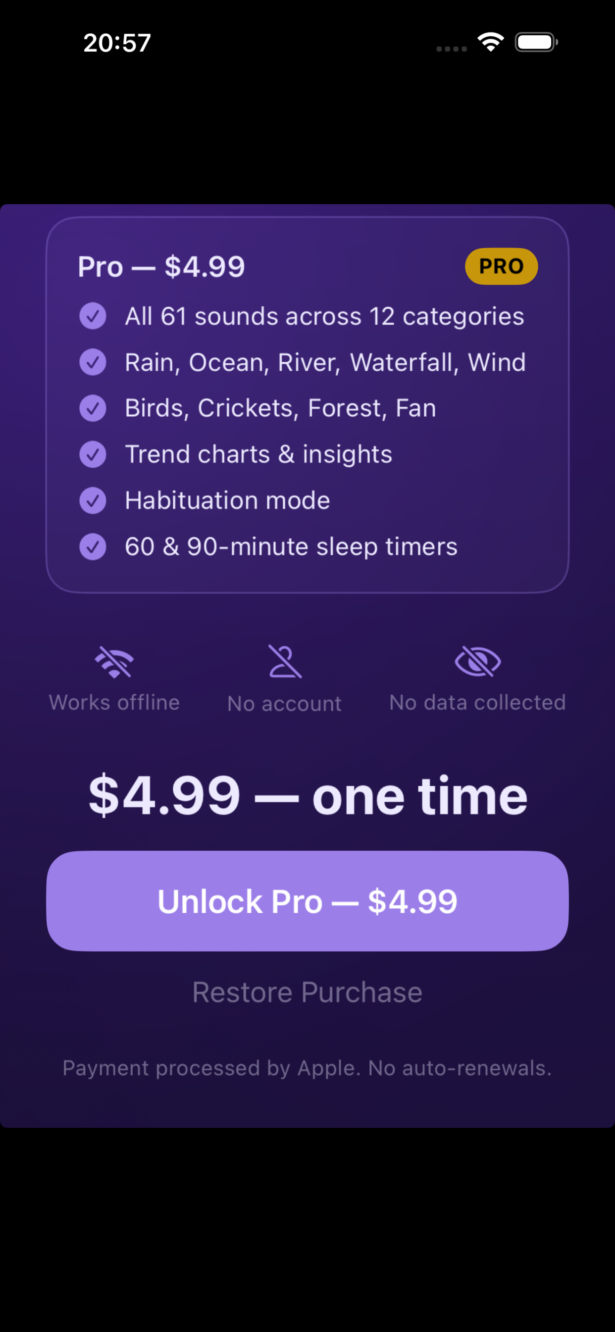Tinnitus Sounds & Masking screenshot 7