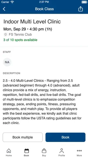 FS Tennis Club screenshot 3