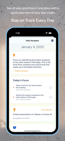 TaskNavi: AI Task Planner screenshot