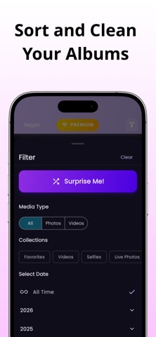 Photo Cleaner: Swypic iPhone screenshot