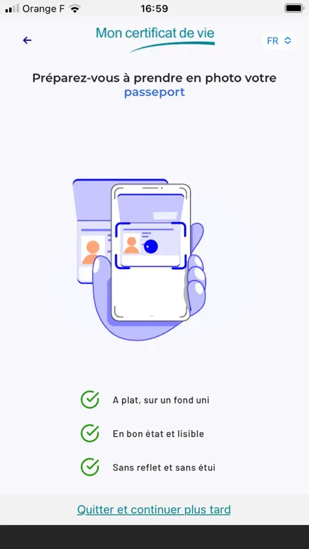 Mon certificat de vie screenshot 2 of 7