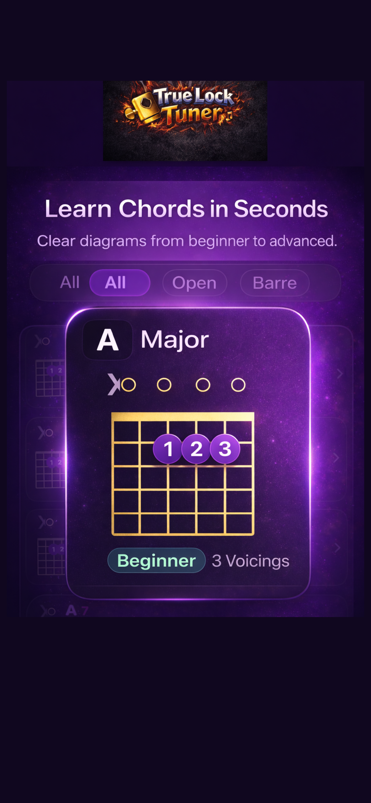 Guitar Tuner - True Lock Tuner