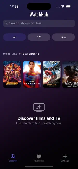WatchHub: TV & Movie Tracker screenshot 4