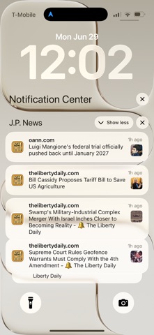 JustPlain News Screenshot 1 of 5