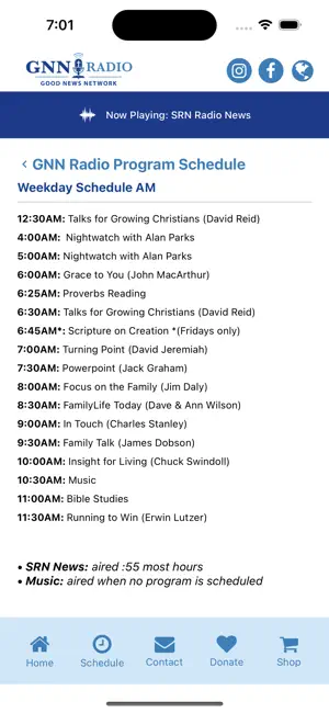 GNN Radio App screenshot 2