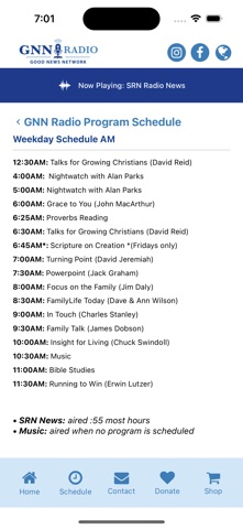 GNN Radio App screenshot