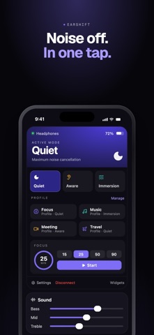 Earshift screenshot 1