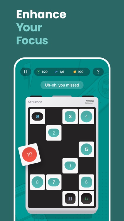 Brain Gain: IQ Training Games screenshot-5