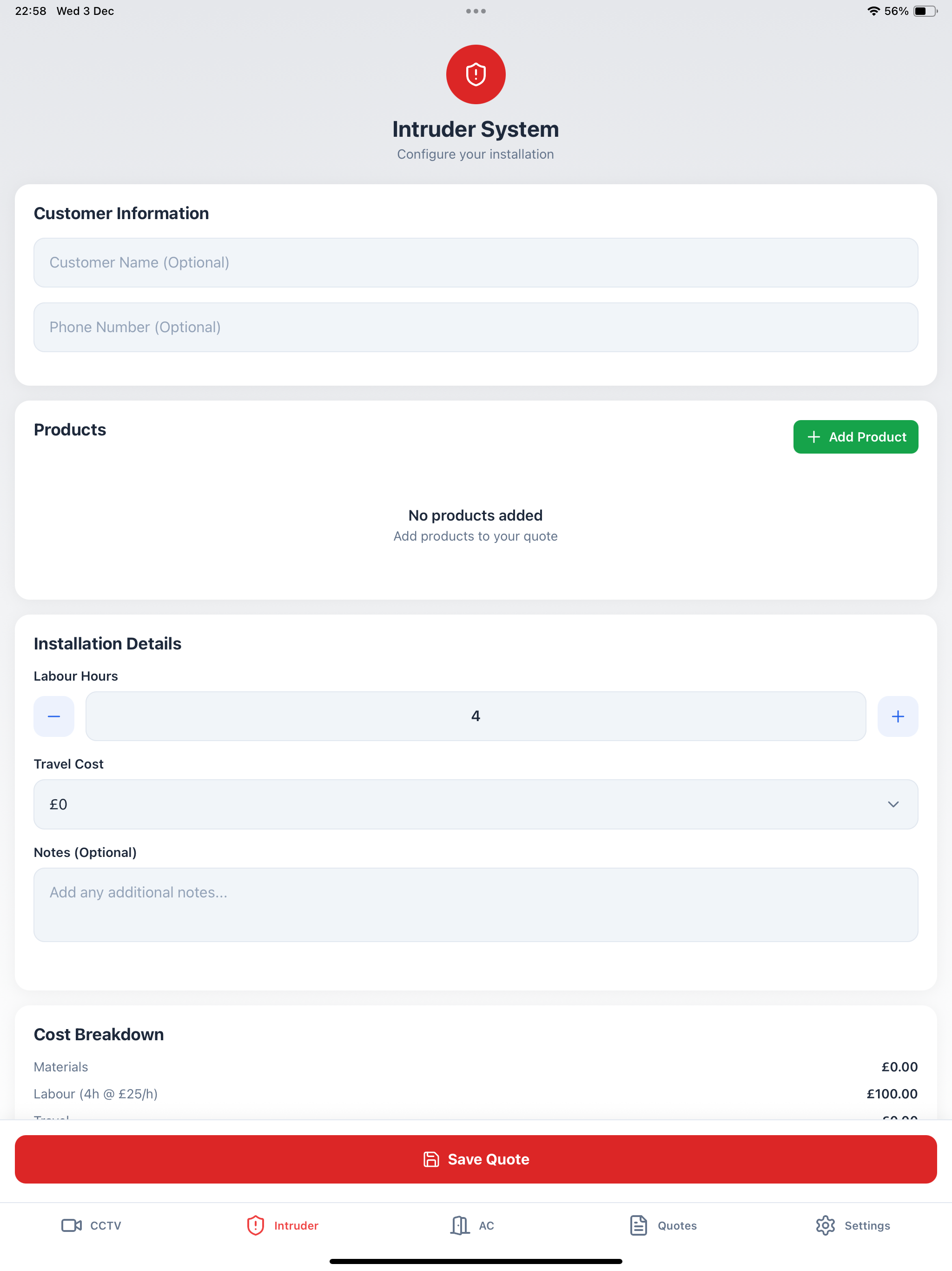 Security Installers Pro screenshot 9