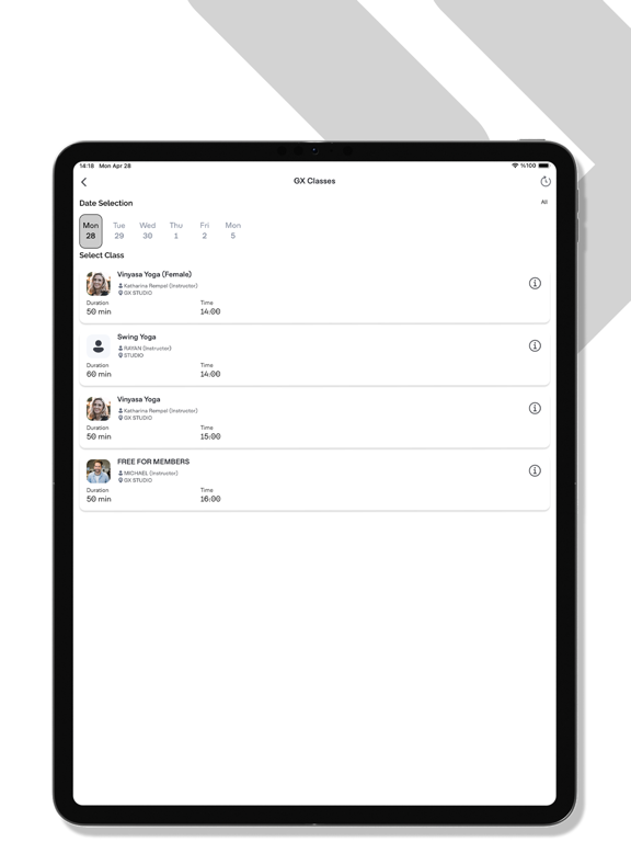Erdem Akkaya GYM iPad screenshot 1