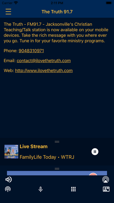 Screenshot #3 pour Truth 91.7 - Jacksonville