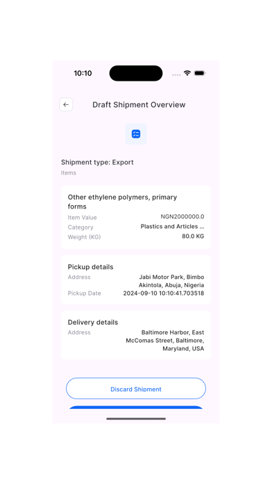 Shiip - Book a delivery Screenshot