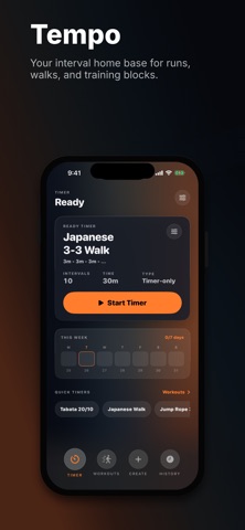Interval Timer: Tempo Screenshot 1 of 6