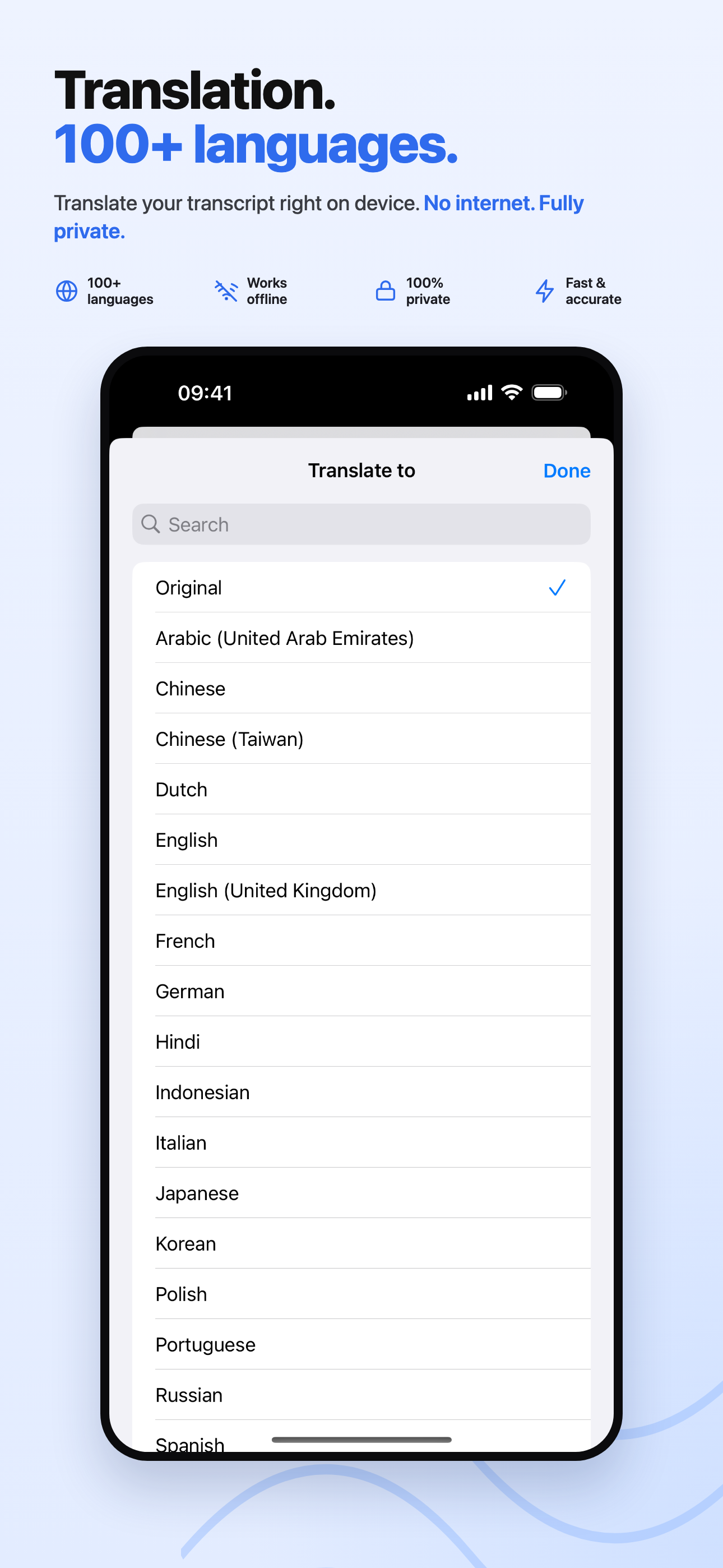 Recapio - Audio Video to Text screenshot 4