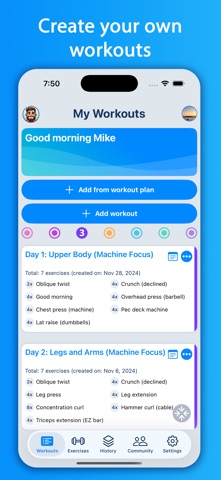 Blaze AI Workout Tracker Screenshot 4 of 10