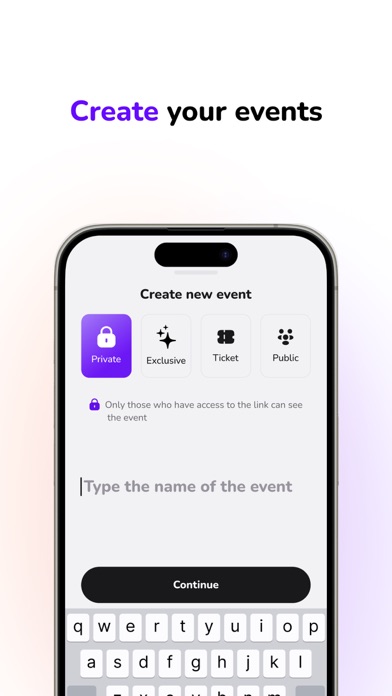Coffy Events Screenshot