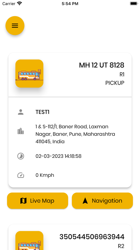 #3. eTechSchoolBus (iOS) Podle: Techlead Software Engineering Pvt. Ltd.
