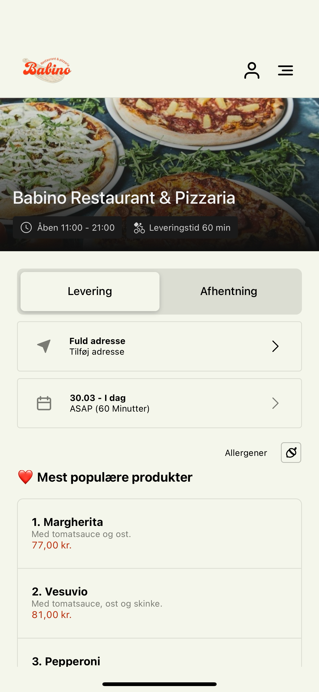 Babino Restaurant & Pizzaria