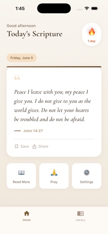 Scripture: Daily Bible Verse Screenshot 5 of 5