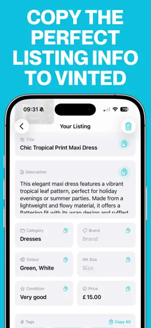 AI Listing Assistant screenshot 3